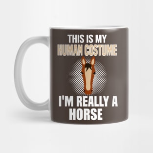 Horse costume T shirt Tee for Men, Women, Teens and Kids Mug